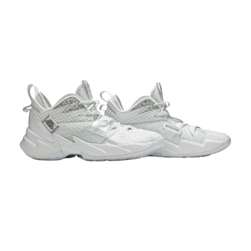 Jordan Why Not Zer0.3 PF Triple White Men’s 14 CD3002-103 Basketball Shoes